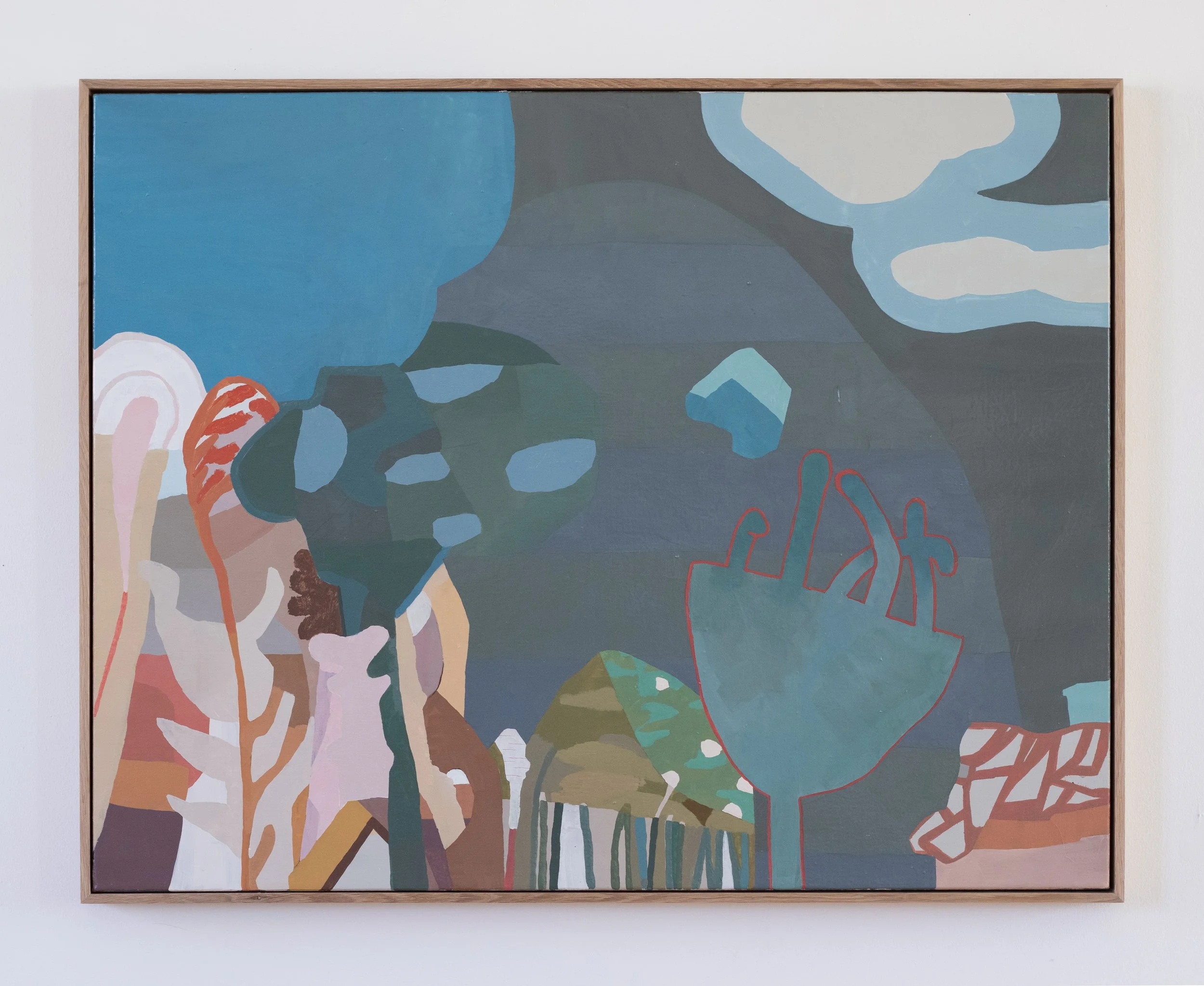 Right Place, 2026, 48x36 inches, oil on linen