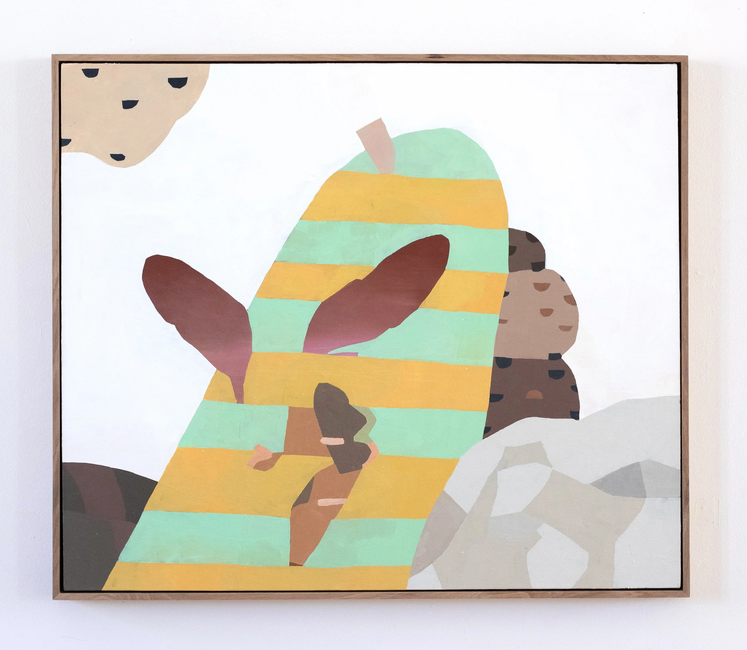 Rise Over Run, 2026, 40x34 inches, oil on canvas