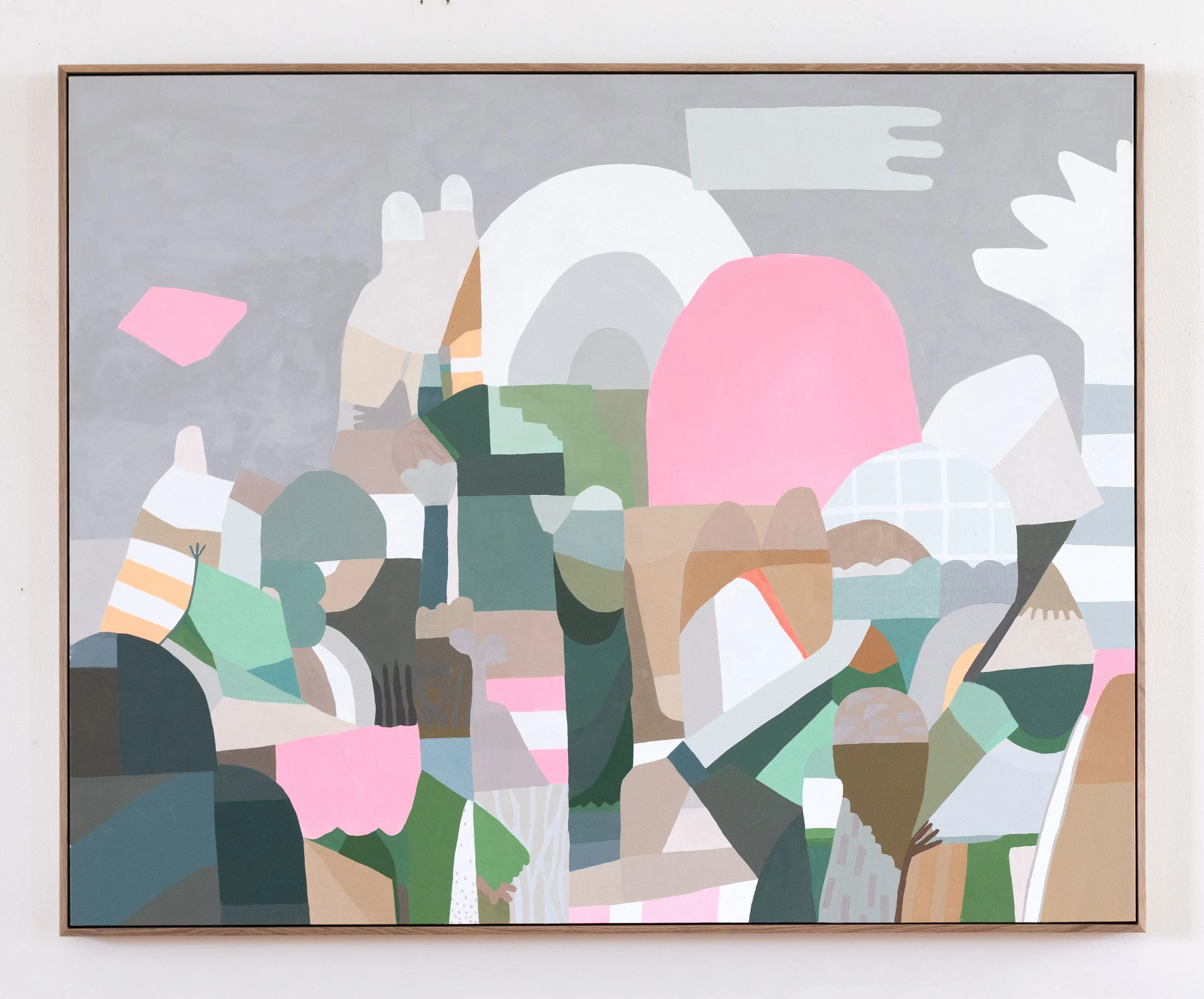 Soft Like Earth, 2026, 60x48 inches, oil on canvas