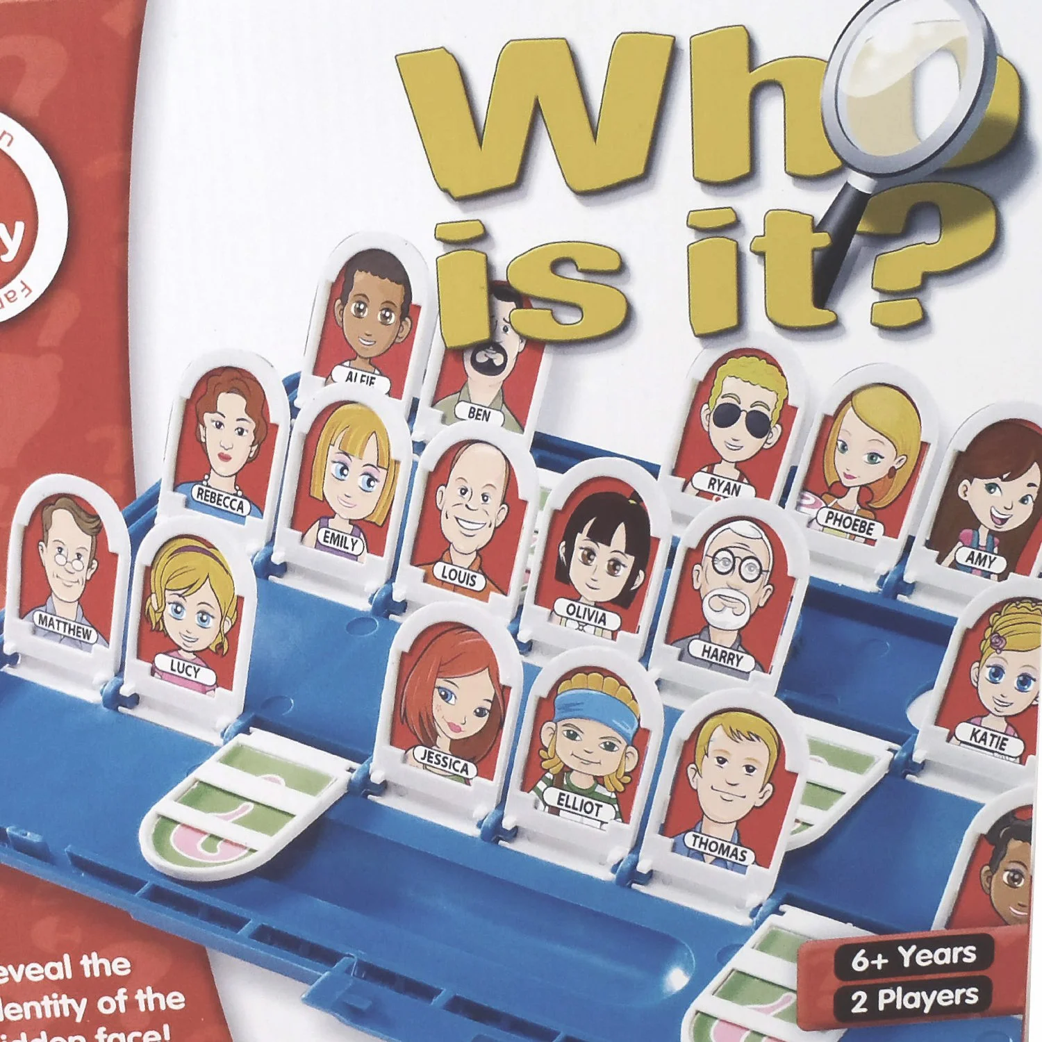 Vergelijk het met het spelletje van vroeger: ‘Wie is het?