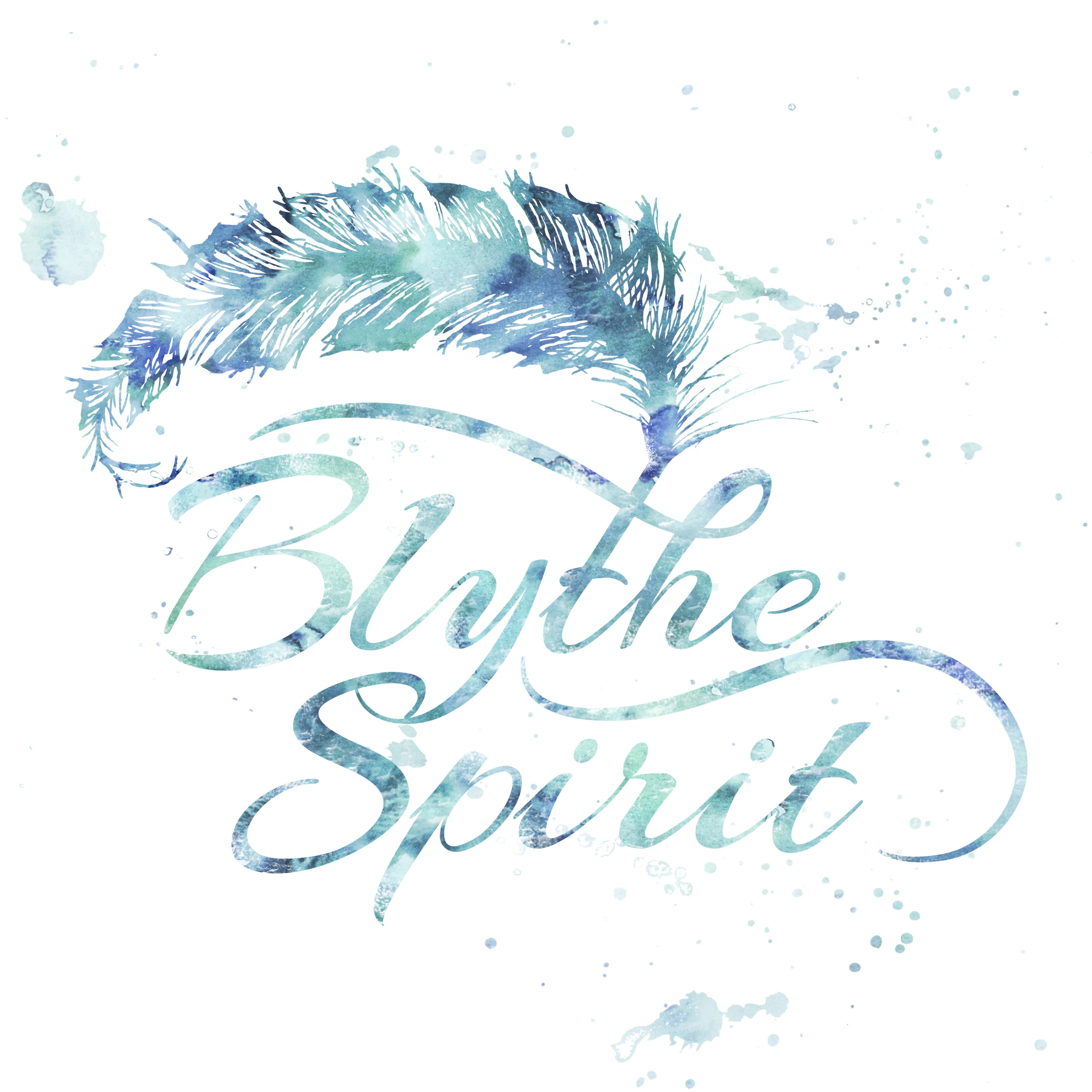  Logo design, for the lovely wordsmith Blythe, to launch her new&nbsp; website .&nbsp; 