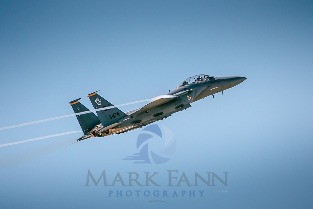      

 
  A F-15E Strike Eagle Pulling out of a Loop Photo
 






















     