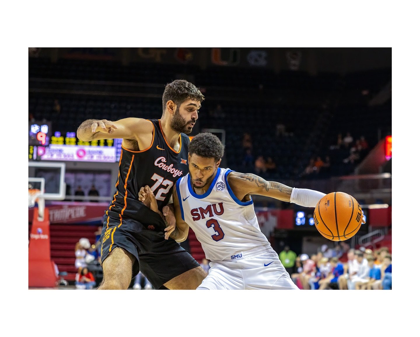 NCAA Men&rsquo;s Basketball | OSU vs SMU | October 24, 2025 | Dallas, Texas | &copy;️Mark Fann | @zumapress #zumapress #zumapressphotographer 
@smubasketball @osumbb @smumustangs  @osuathletics @zumapress #OSUvsSMU #CowboysVsMustang #SMUMustangs #Okl
