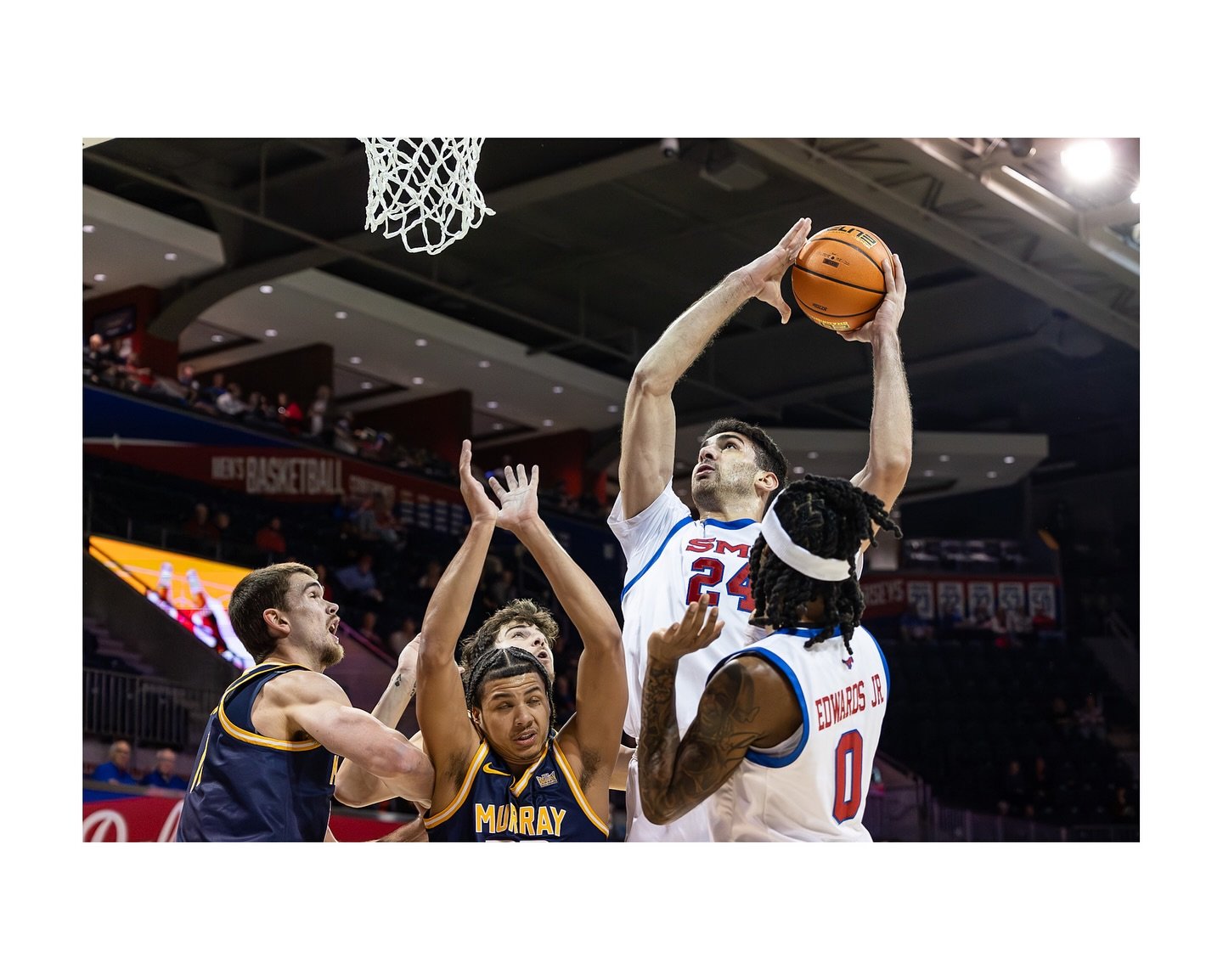 NCAA Men&rsquo;s Basketball | Murray State vs SMU | November 11, 2025 | Dallas, Texas | &copy;️Mark Fann | @zumapress

SMU defeated Murray State 102&ndash;91 on November 11, 2025, in Dallas. Senior guard Boopie Miller led the Mustangs with 28 points,