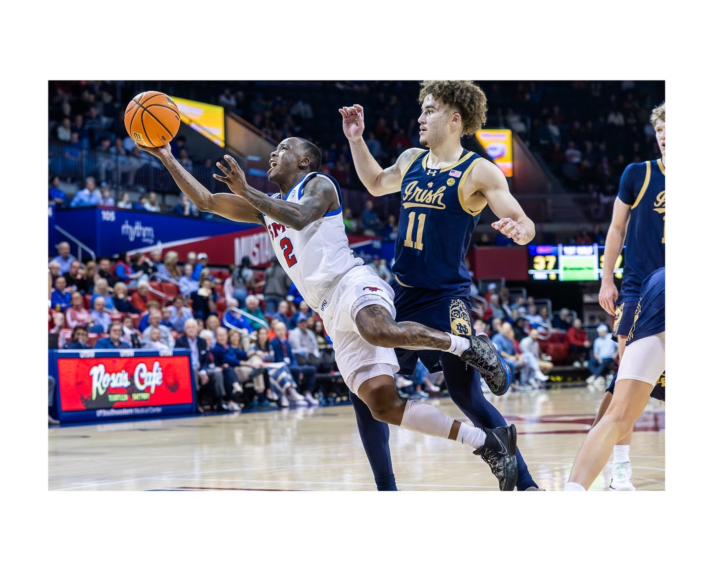 NCAA Men&rsquo;s Basketball | Notre Dame vs SMU | February 10, 2026 | Dallas, Texas | &copy;️Mark Fann | @zumapress 

SMU outpaced Notre Dame 89&ndash;81 in Moody Coliseum&rsquo;s midweek ACC matchup, using a decisive second-half burst to pull away. 