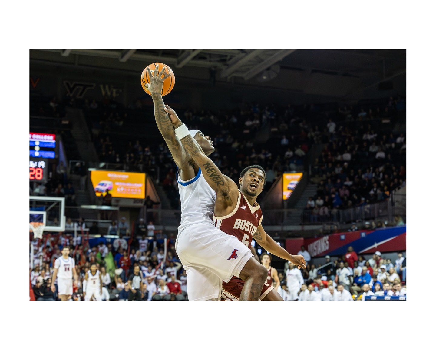 NCAA Men&rsquo;s Basketball | Boston College vs SMU | February 21, 2026 | &copy;️Mark Fann | @zumapress 

Here&rsquo;s a tight, ESPN-style recap you can post:

SMU dominated Boston College 94&ndash;70, pulling away with a 14-0 second-half run to seal