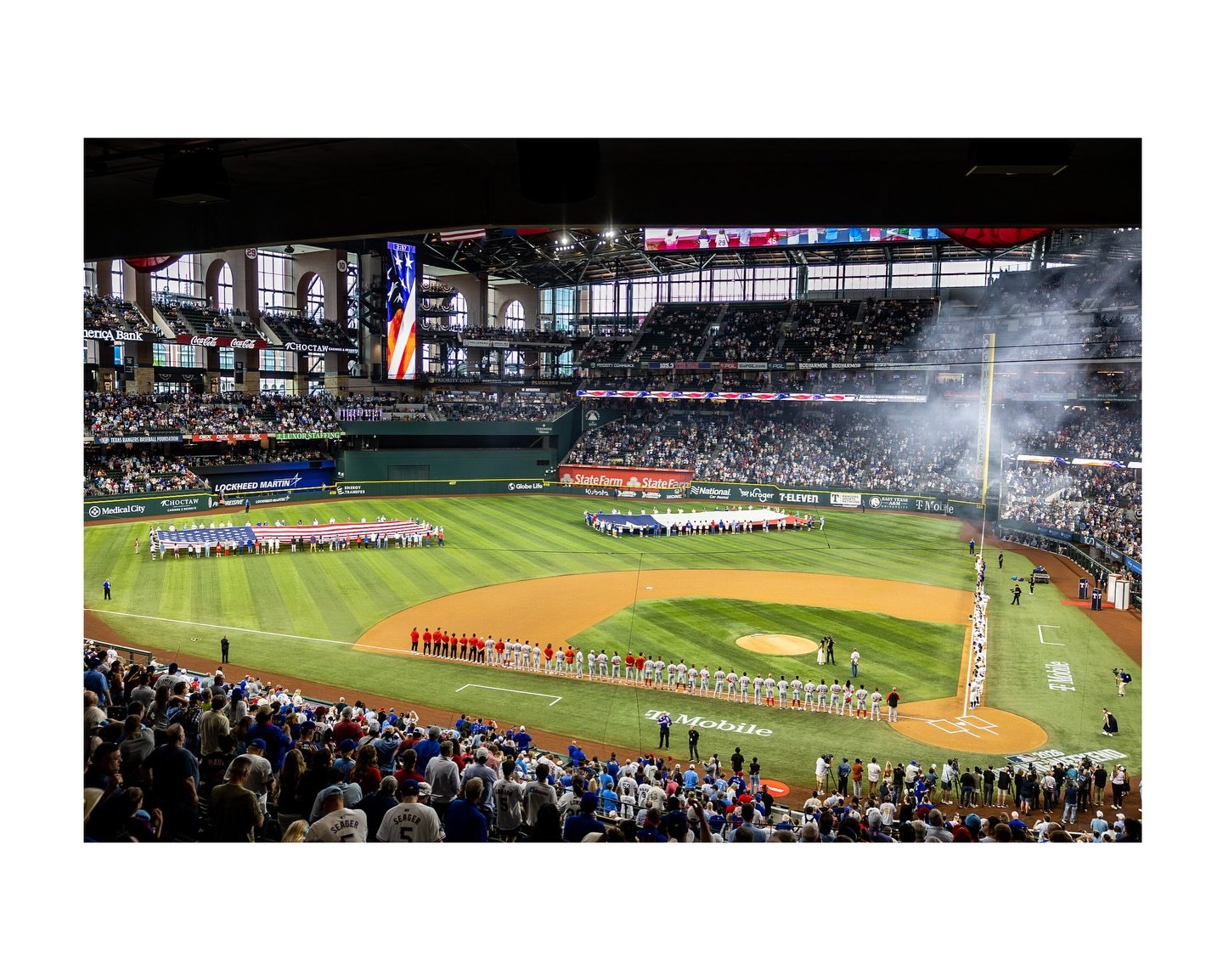 MLB | Cincinnati Reds vs Texas Rangers | April 03, 2026 | Arlington, Texas | 📷: for @zumapress 

The Cincinnati Reds beat the Texas Rangers 5&ndash;3, spoiling Texas&rsquo; home opener at Globe Life Field. Tyler Stephenson delivered the decisive two