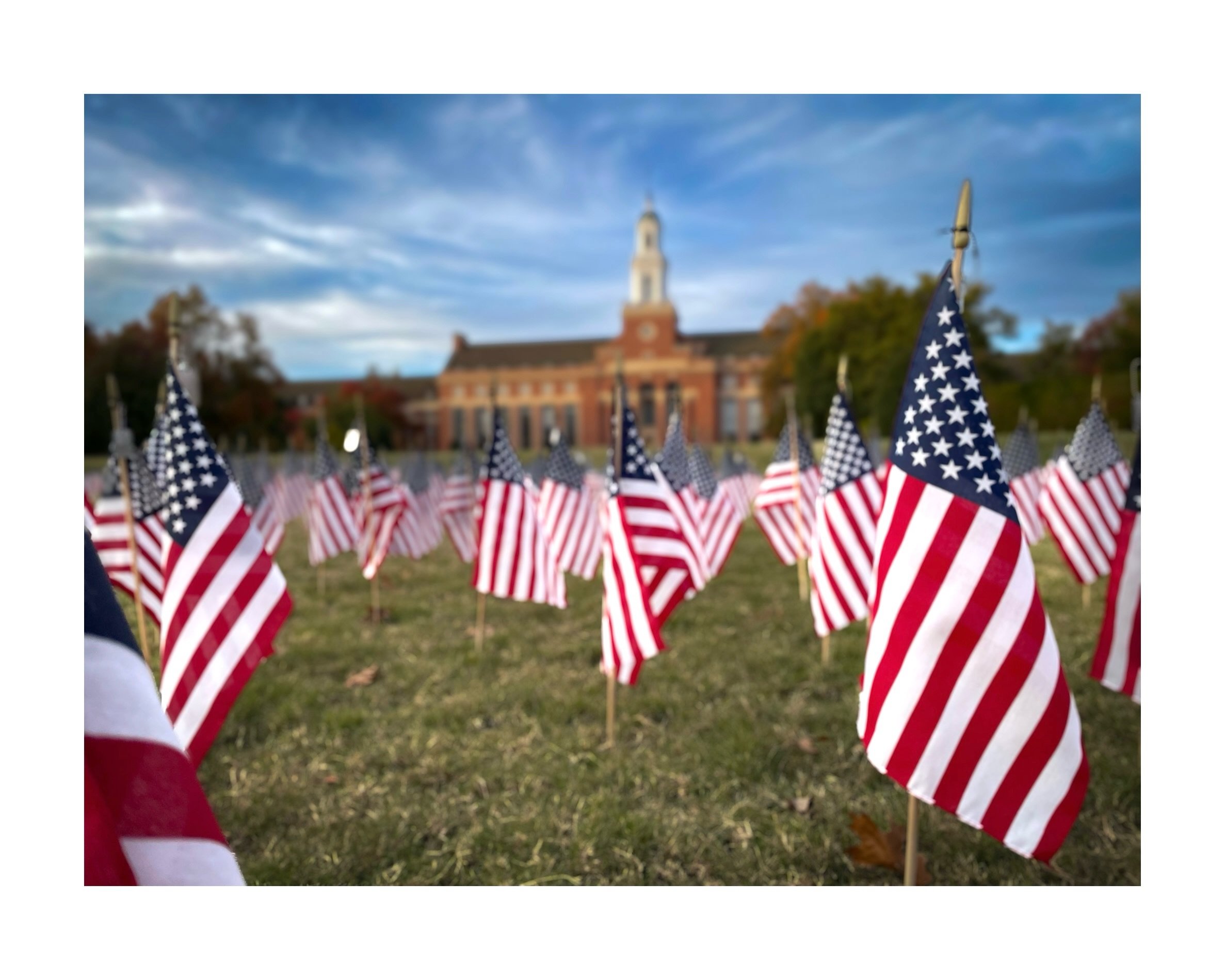 Memorial Day is a special time to pause and remember the brave men and women who died while serving in the military. Looking at a field filled with American flags reminds us that our freedom came at a very high cost. It is a day to honor their courag
