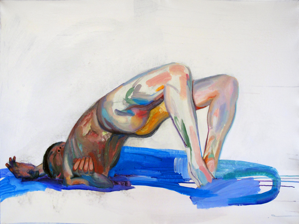 Soft 2 2010 Acrylic on Canvas 35 x 44 in.