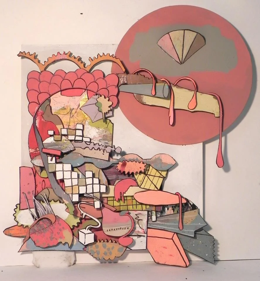 Father's Skin , 2012 Mixed Media 12 x 12 1/4 in.