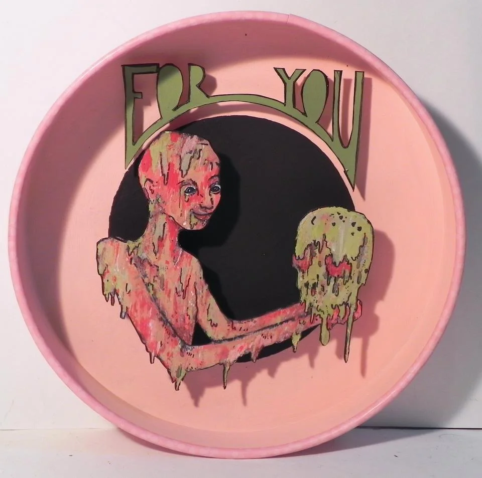 For You , 2012 Mixed Media 7 1/8 in. (diameter)