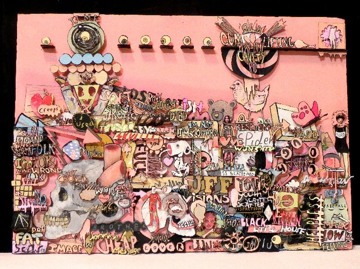 Old Gum Liftin' Playtime Cavity Kid , 2012 Mixed Media