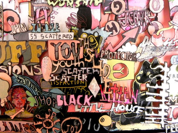 Old Gum Liftin' Playtime Cavity Kid (Detail 1), 2012