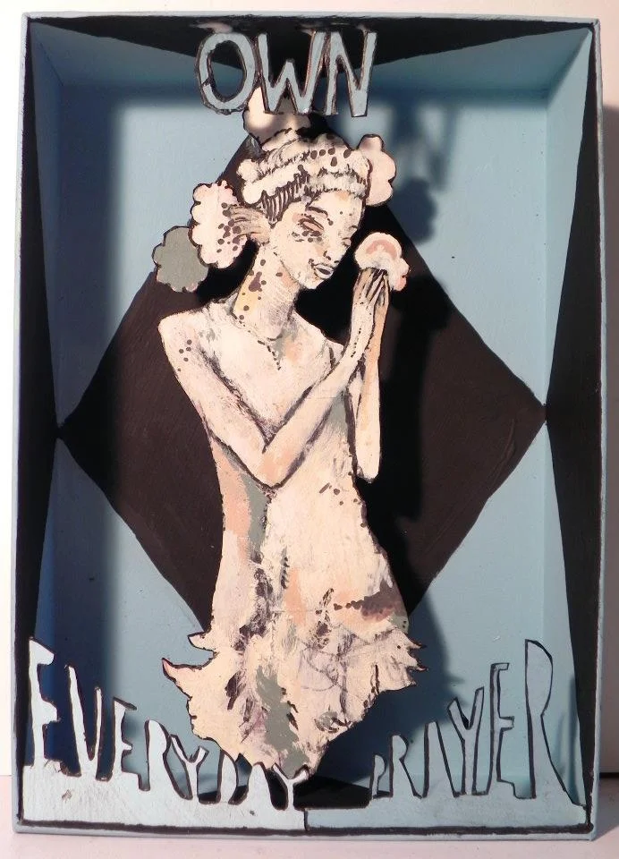 Own Everyday Prayer , 2012 Mixed Media 4 7/8 x 6 7/8 in.