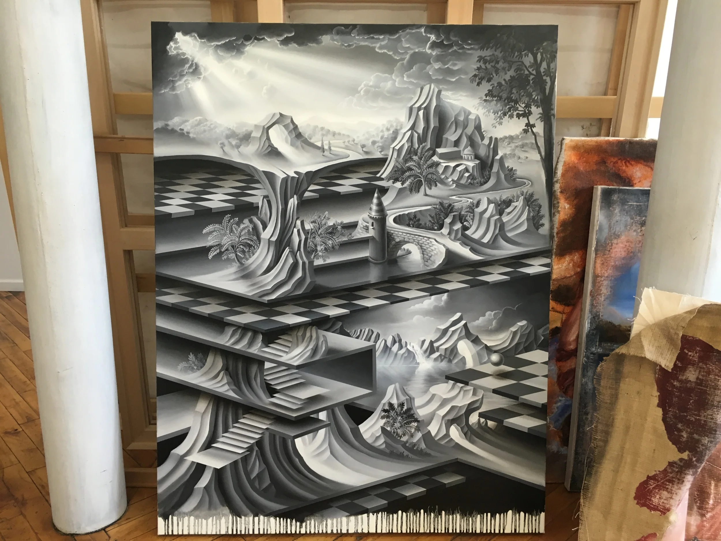 untitled 60 x 48 oil on canvas 