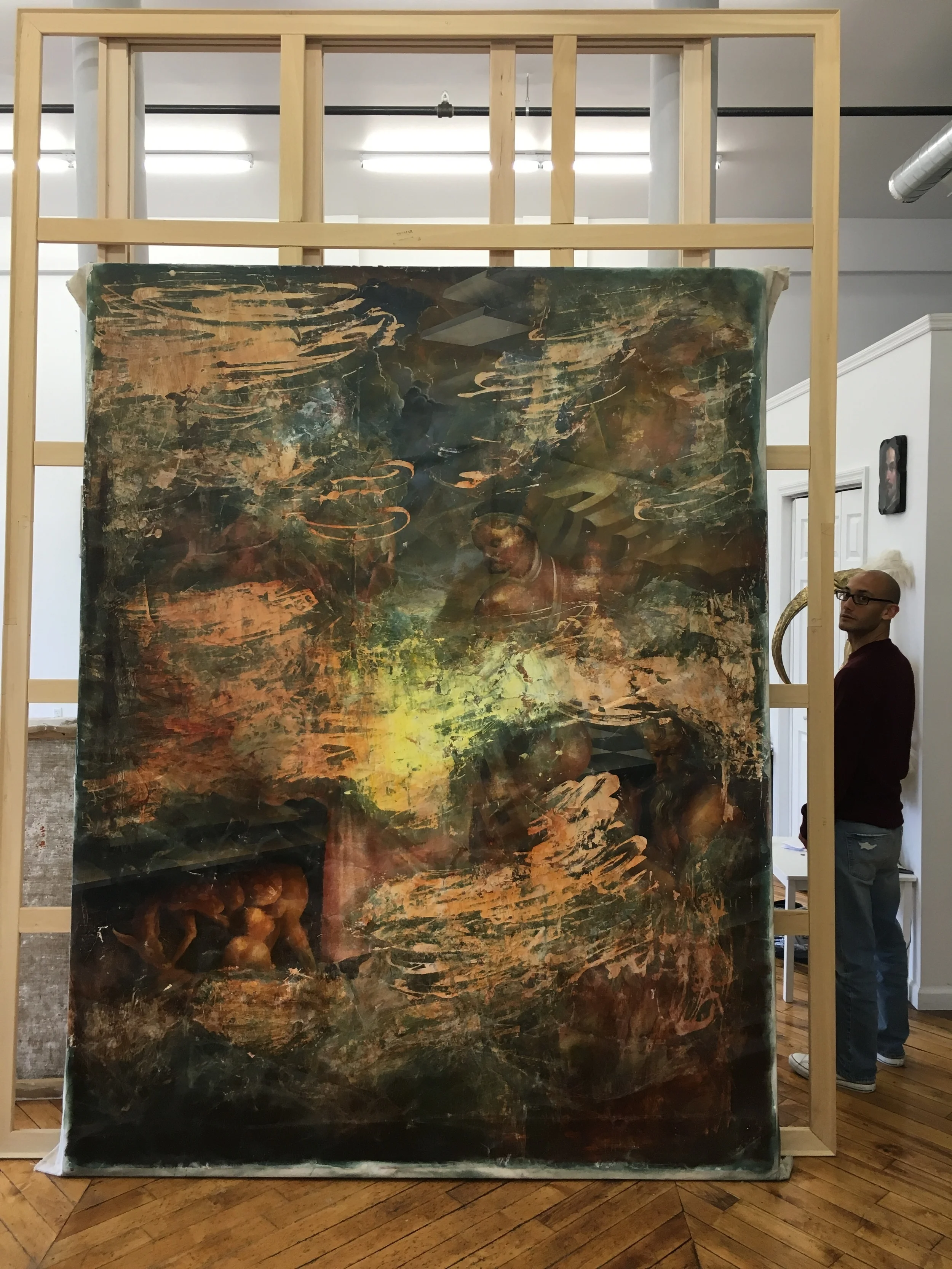 untitled, 102 x 78, oil on canvas