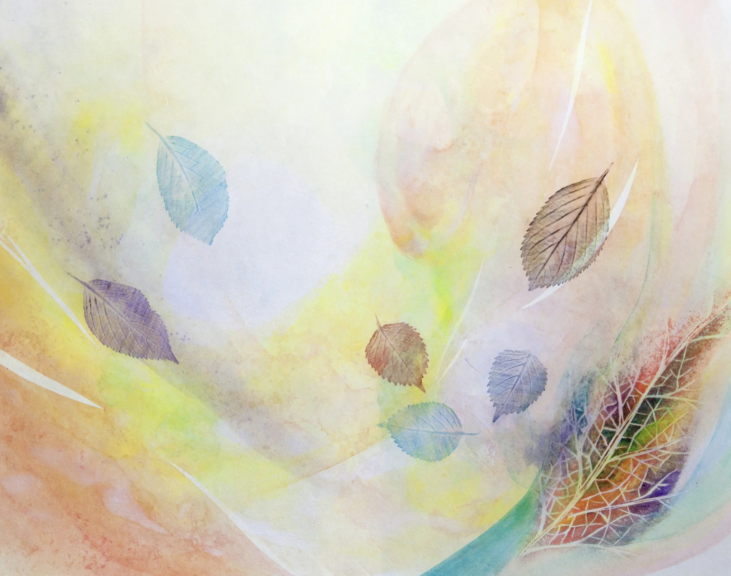 Leaf #3 , 2016 Mixed Media 18 1/2 x 22 3/4 x 1 1/2 in.