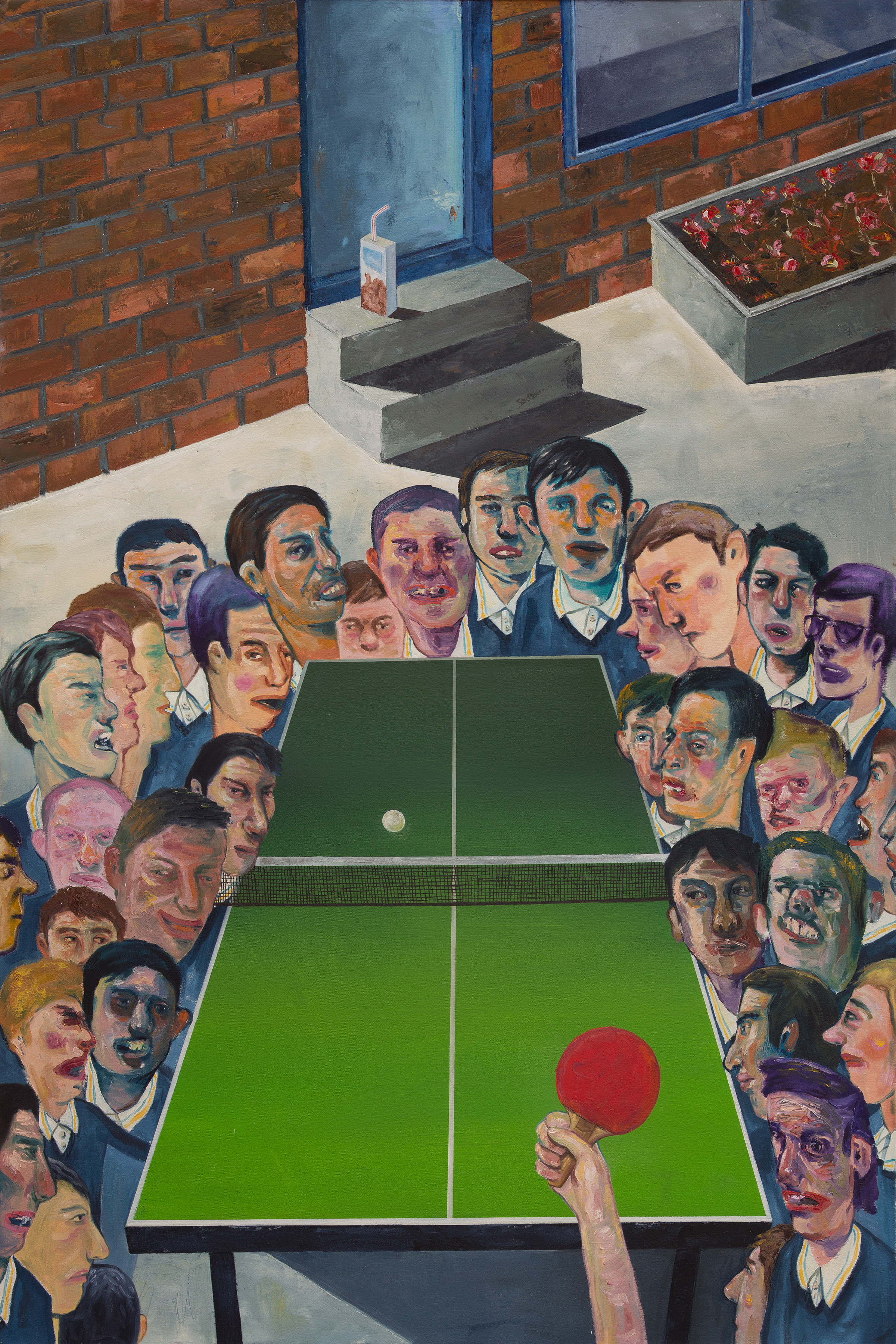 Mosca en Elementales , 2015 Oil on Canvas 72 x 48 in.