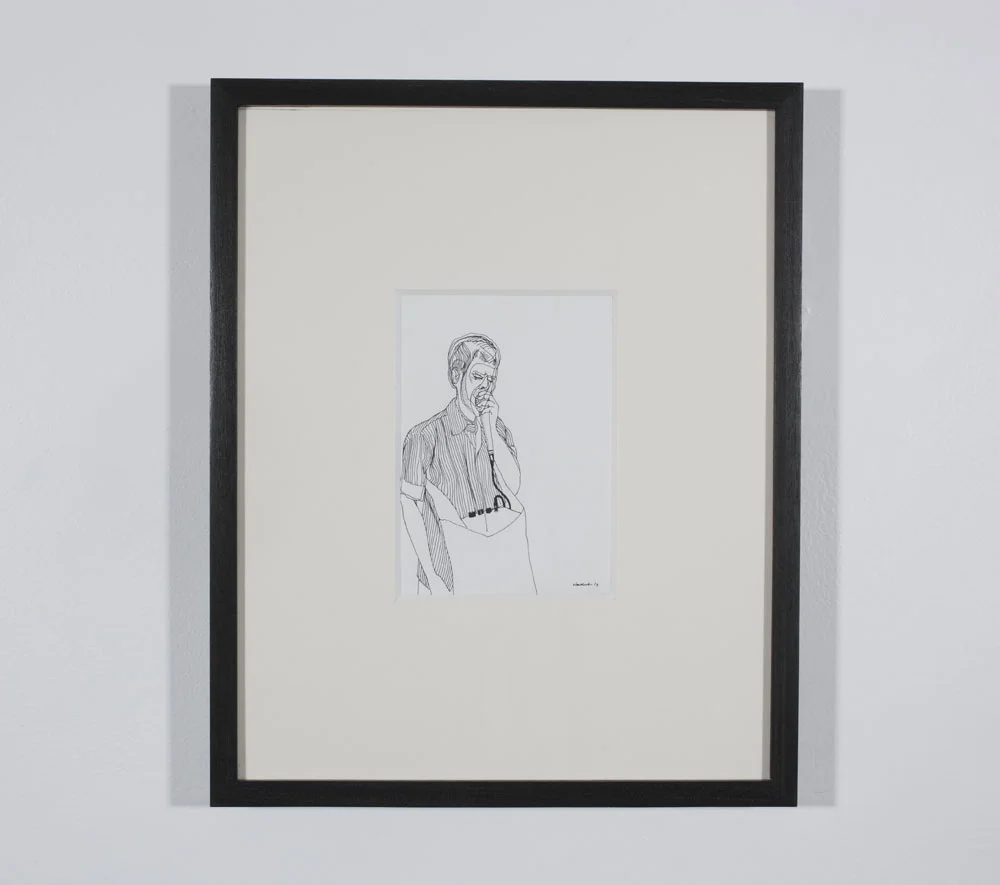 Untitled, 2015 Pen on Arches