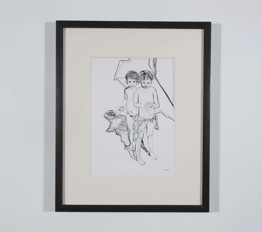 Untitled, 2015 Pen on Arches