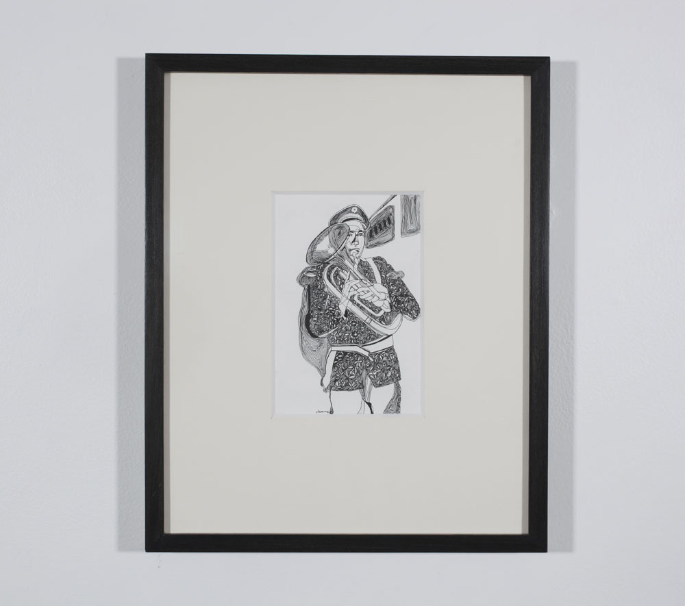 Untitled, 2015 Pen on Arches
