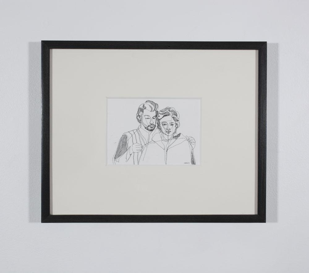 Untitled, 2015 Pen on Arches