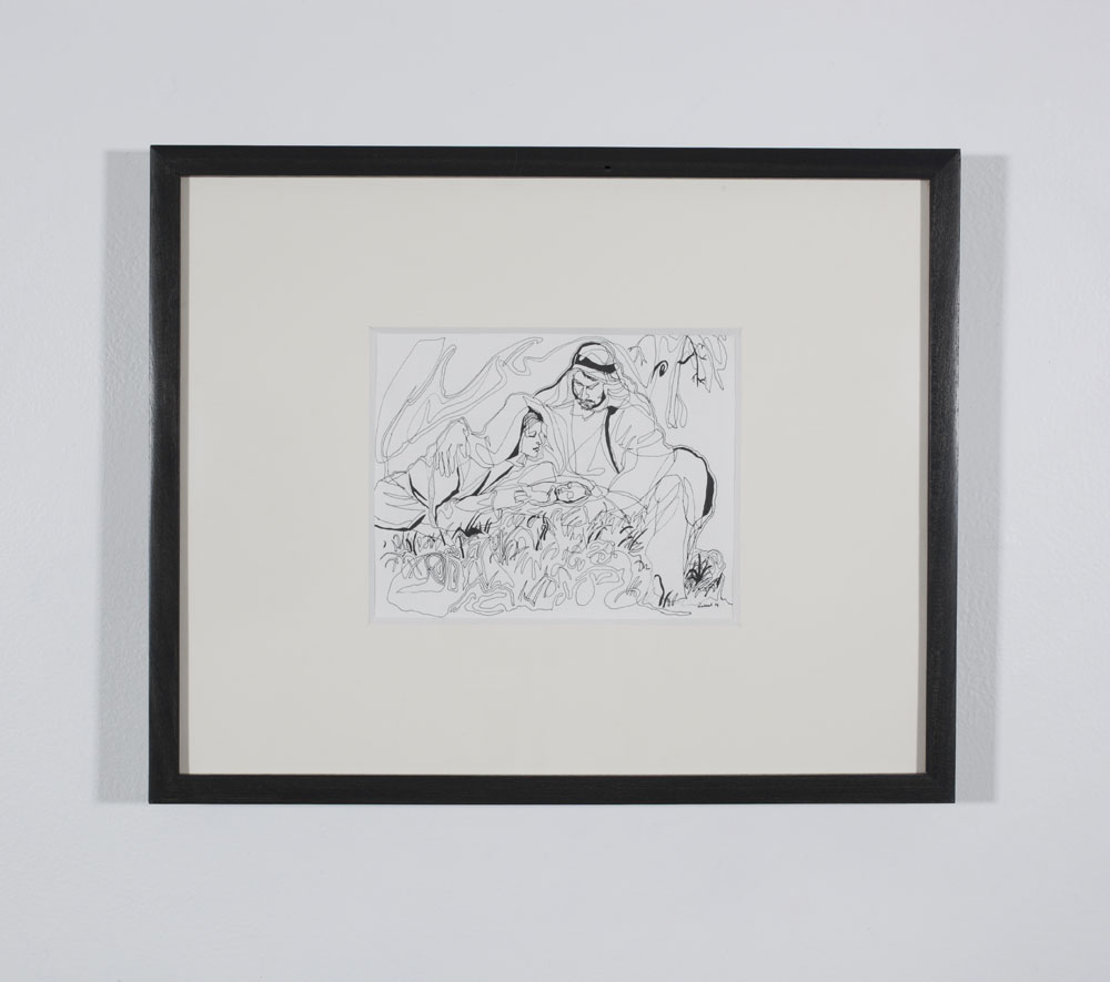 Untitled, 2015 Pen on Arches