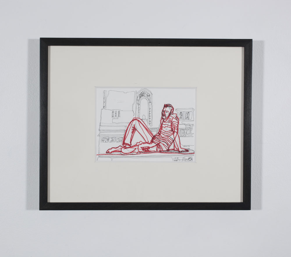 Untitled, 2015 Pen on Arches