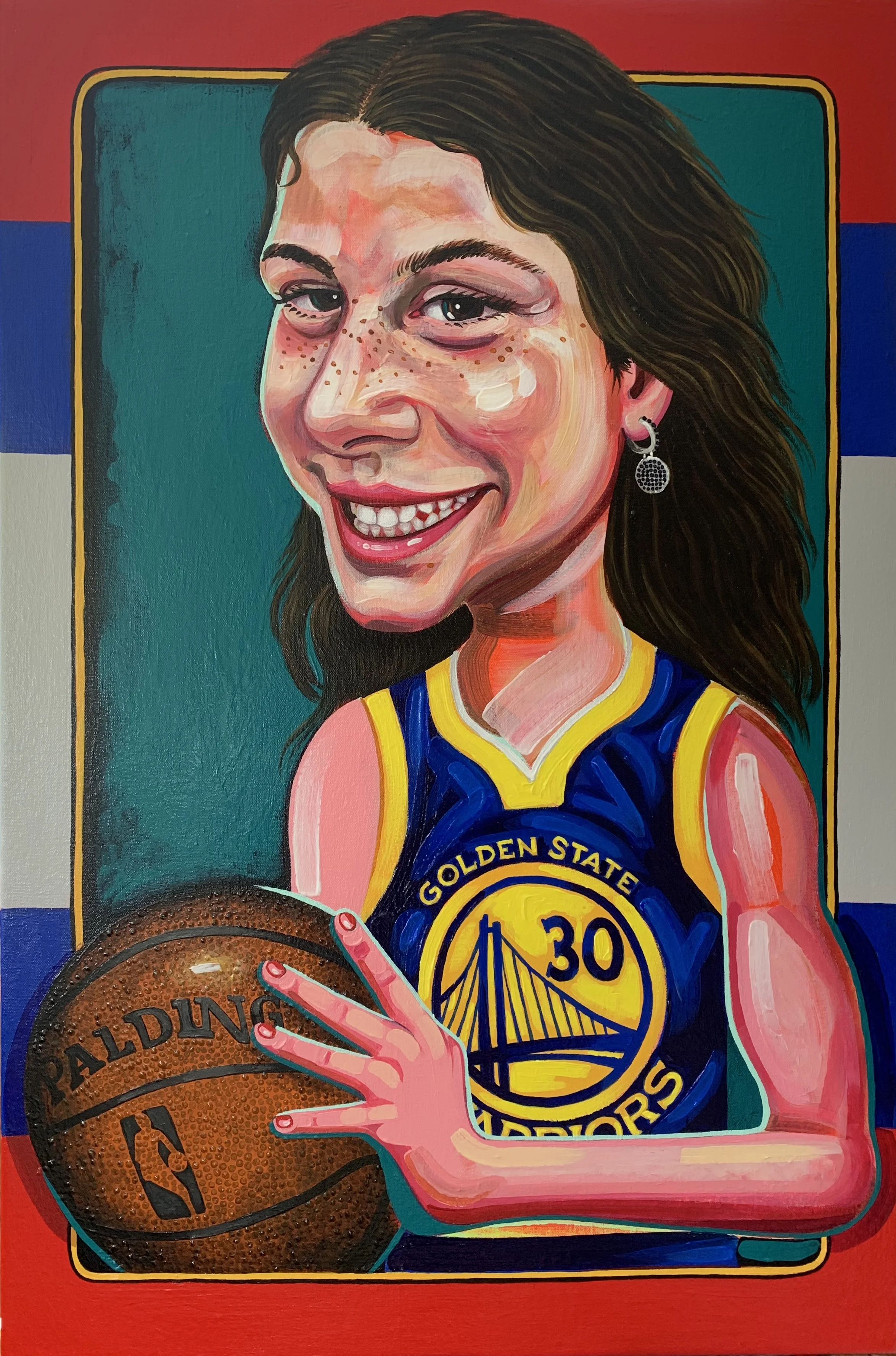 Portrait of OS, 2019 36 x 24 inches Acrylic on Panel