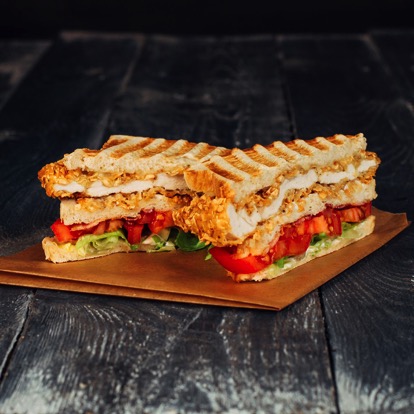 Papa T's Club Sandwich.