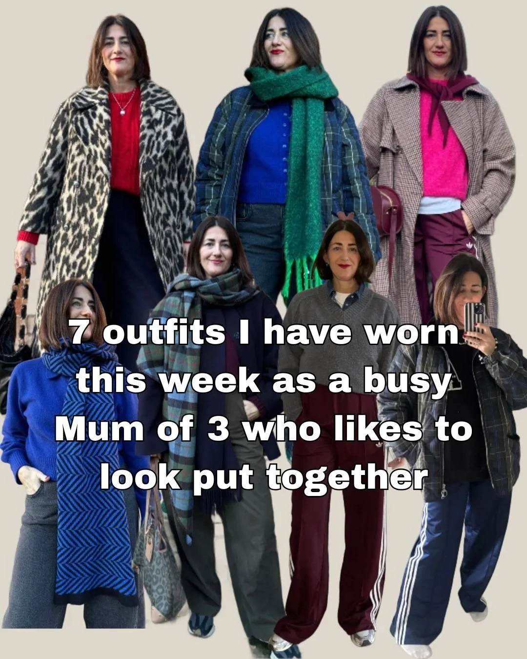 Check out what I wore this week whilst January is starting to feel like it will never end! 

Lots of repeating of pieces in my wardrobe to make up new outfits this week. But the introduction of Colbalt blue back into my wardrobe with this gorgeous bl