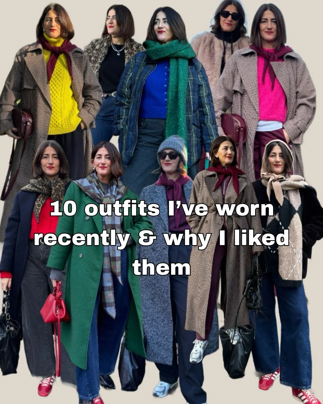 A few of my favourite outfits I&rsquo;ve worn recently. Mainly because they are wearable, stylish &amp; they feel like me. Not over complicated. Just outfits that show up for real life. 

If one of these made you stop scrolling please use for inspira