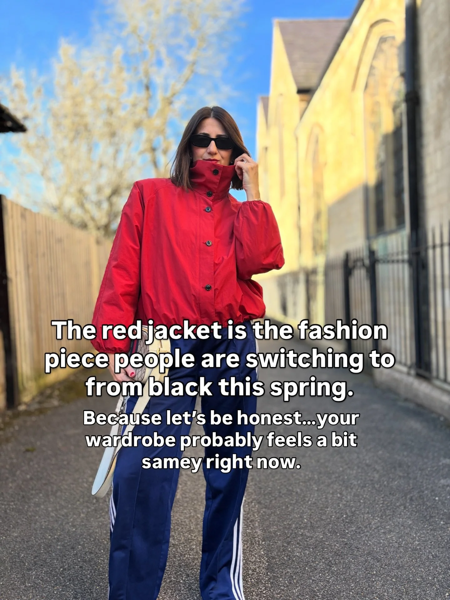 If your outfits have been feeling abit meh lately, then why not try a statement red jacket this spring?

We often default to black. Grey. Beige. Safe options that we think always work - but don&rsquo;t always excite. 

Enter: the red jacket. 

It&rsq