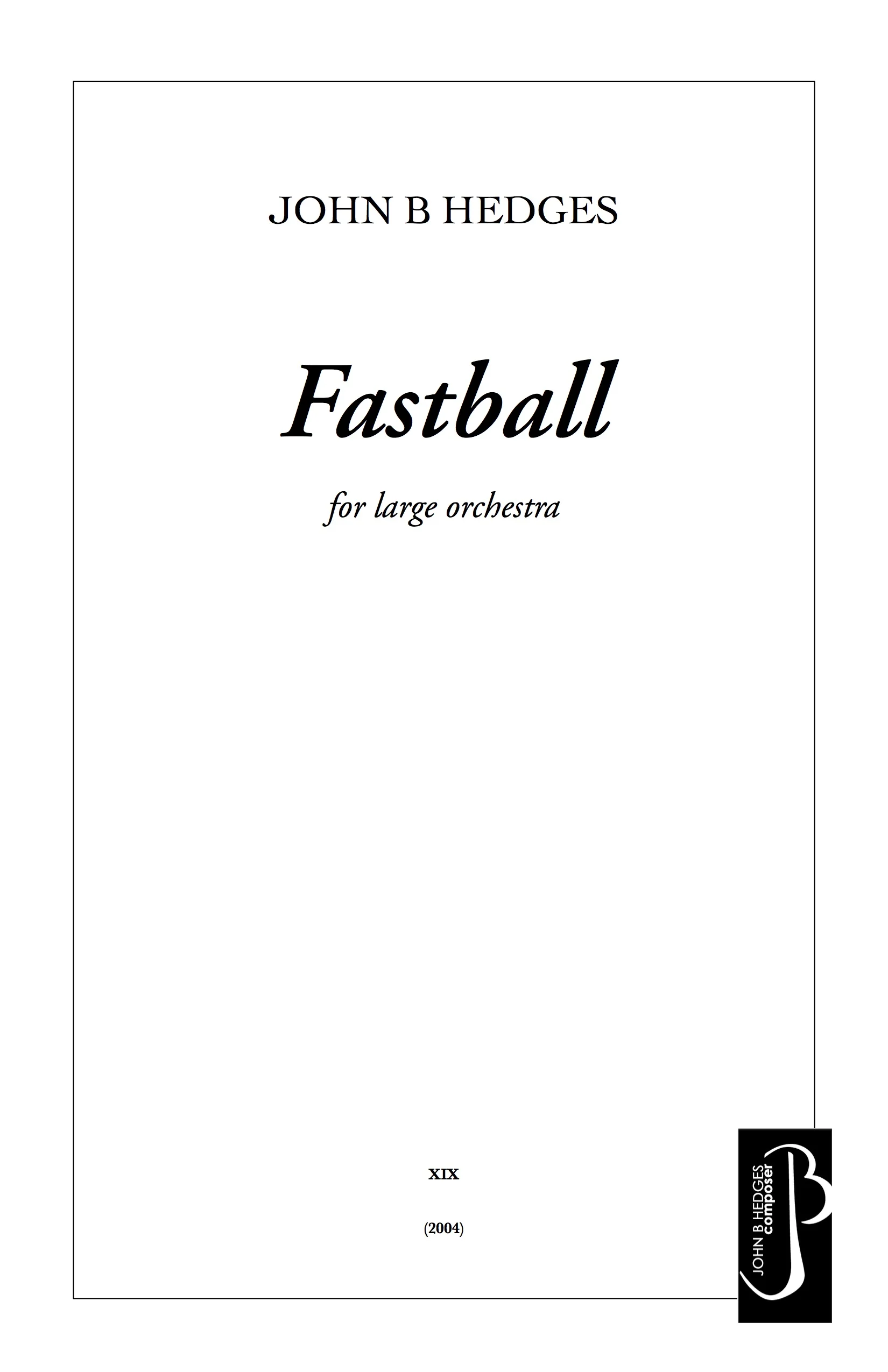 (XIX)Fastball-Full Score.jpg