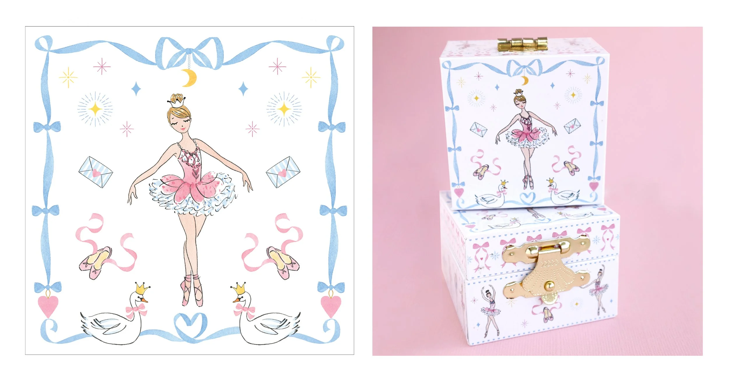 Ballerina Jewelry Box