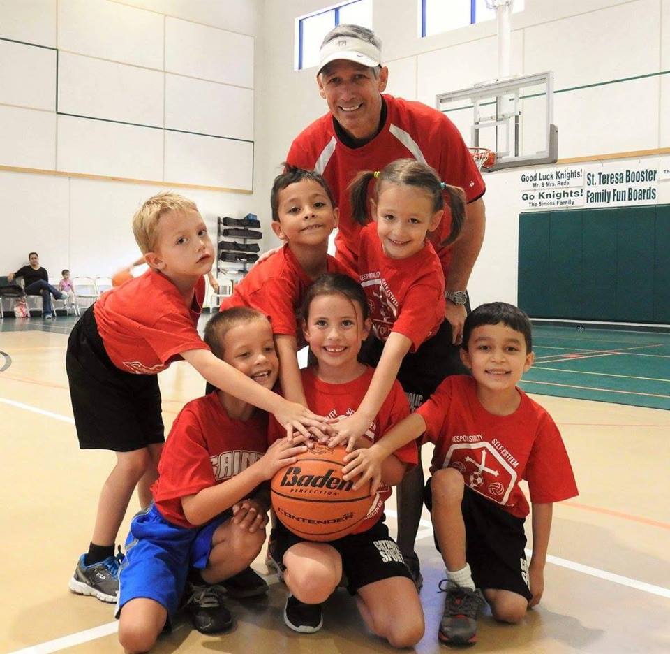 2016-2017 Kindergarten Basketball Team