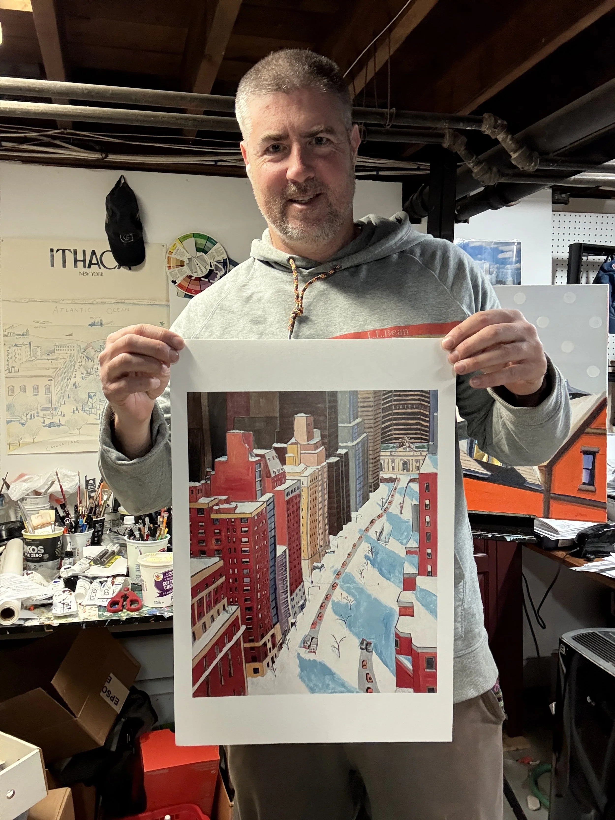 Park Ave [winter version] PRINT