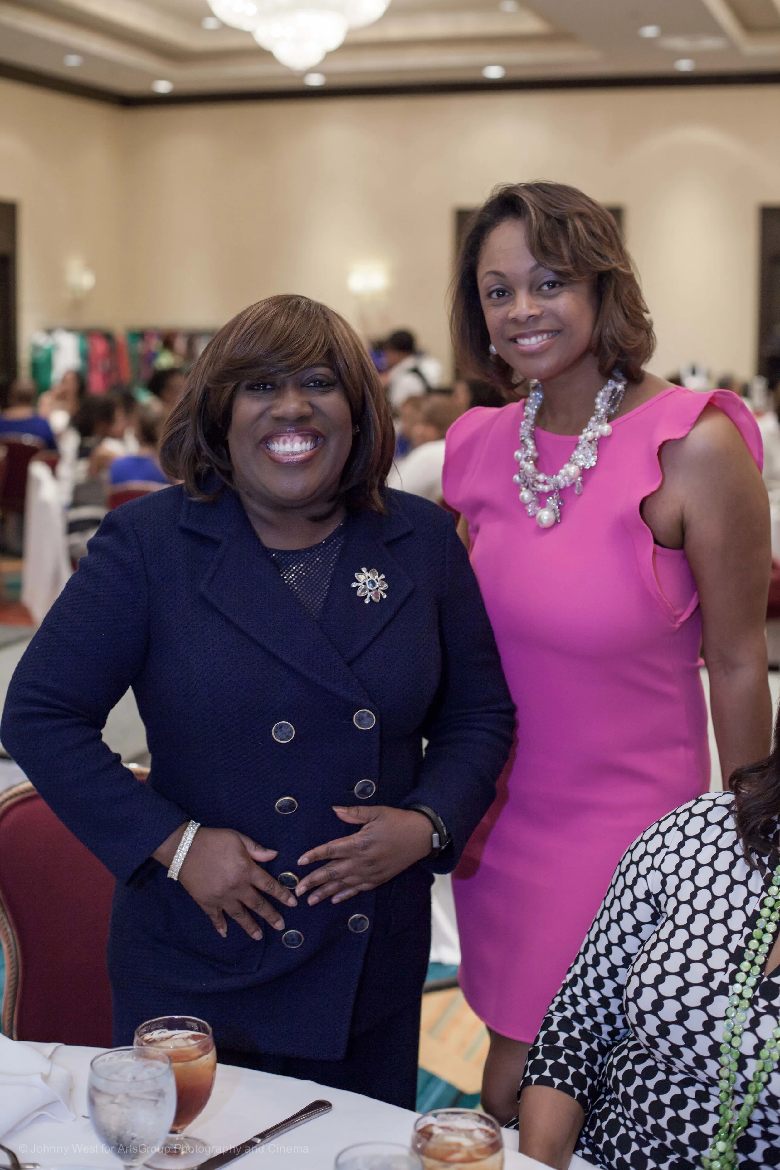CBS Talk Show Personality and Comedienne Guest Speaker Sheryl Underwood & WHUR's Radio Personality Taylor Thomas