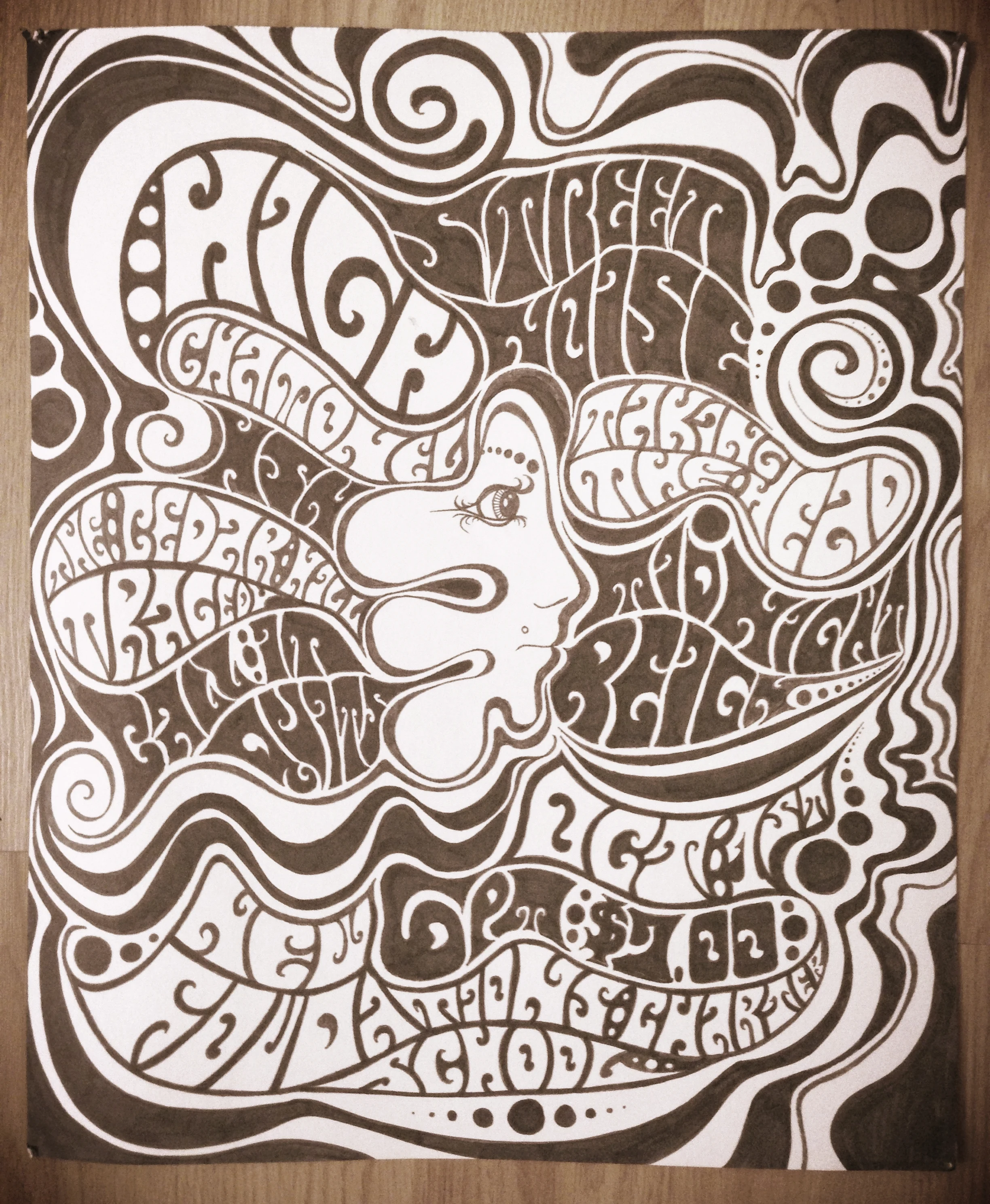 Hand-drawn Poster