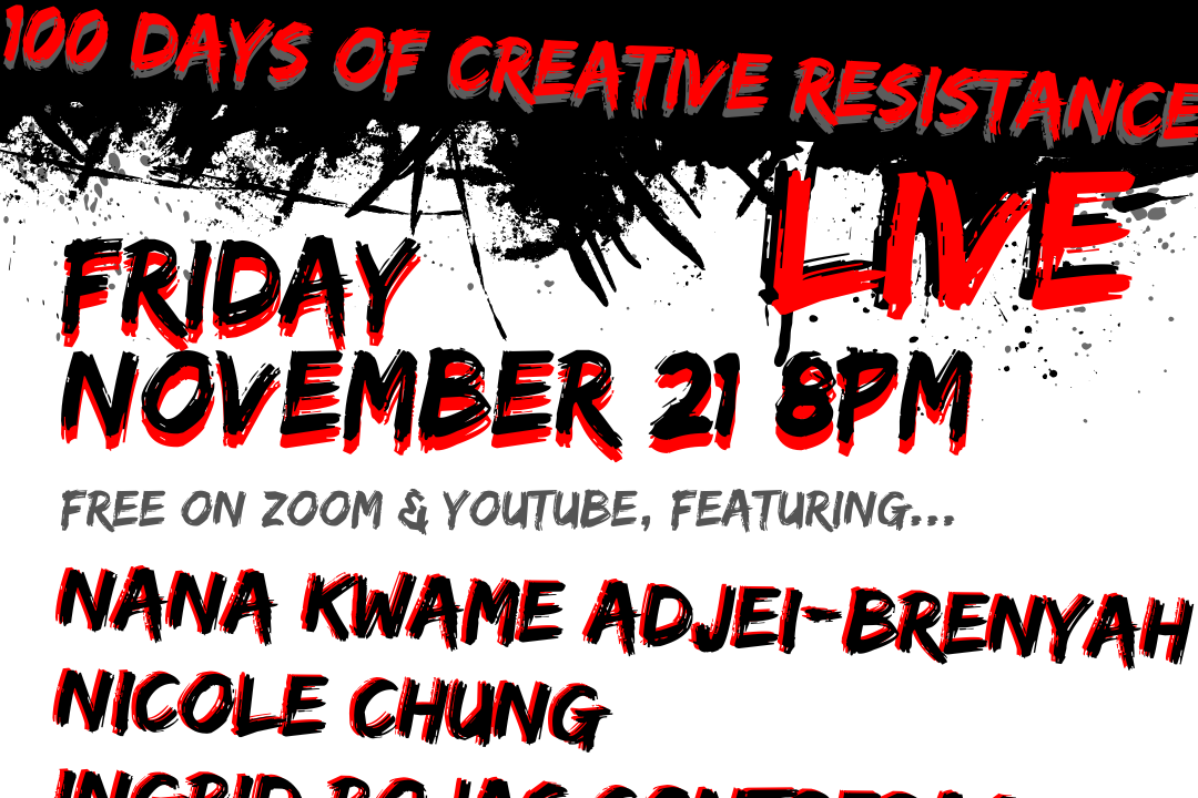 ONLINE: 100 Days of Creative Resistance