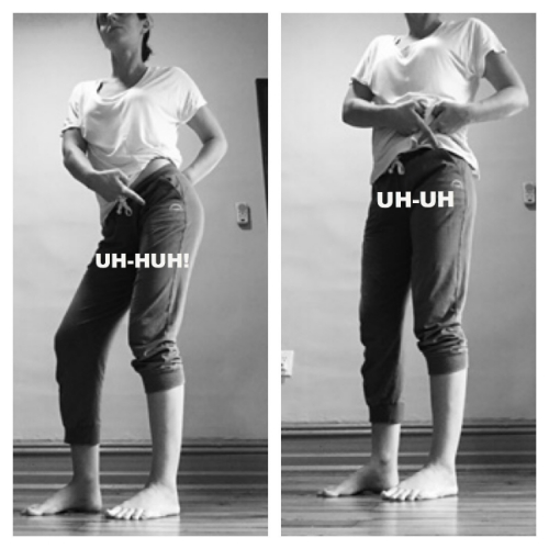 Lets identify what I mean by Hip Joint. Not the cool place you like to hang out at but that perfectly placed hinge below your pelvis designed to help you bend. You might think your hip joint is above your pelvis, but that is actually your waist.