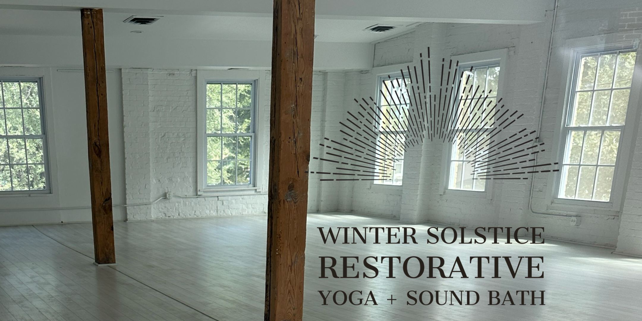 Winter Solstice Restorative Yoga + Sound Bath