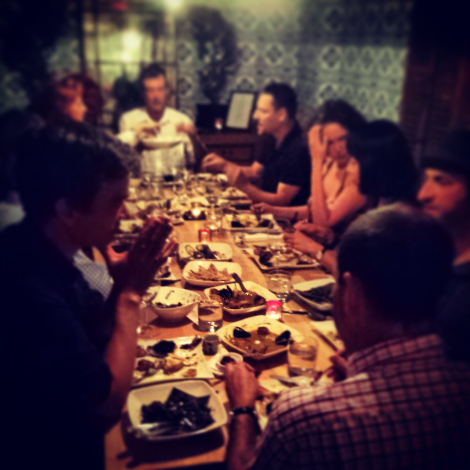 Dinner Party in the Private Dining Room