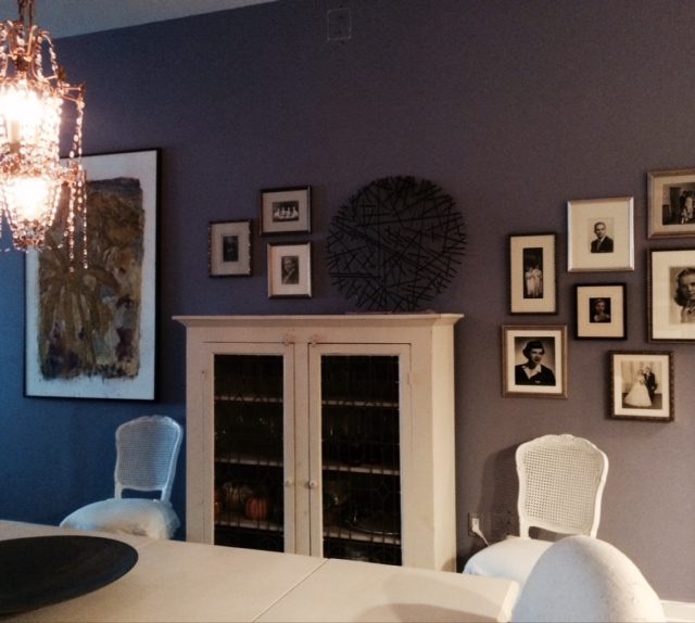 Progress snapshot of our Shabby Chic Loft — A quick glimpse at the newly reappointed furnishings and artwork.