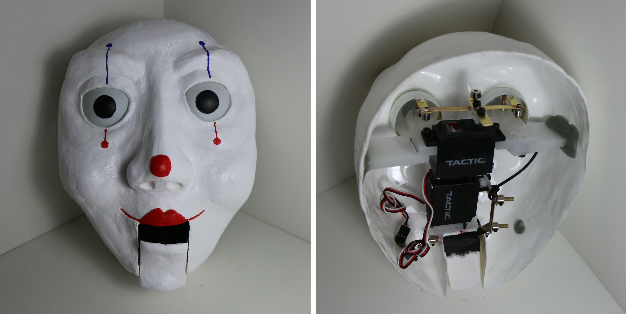  Animatronic Clown, eyes and mouth move via R/C. (2015) 