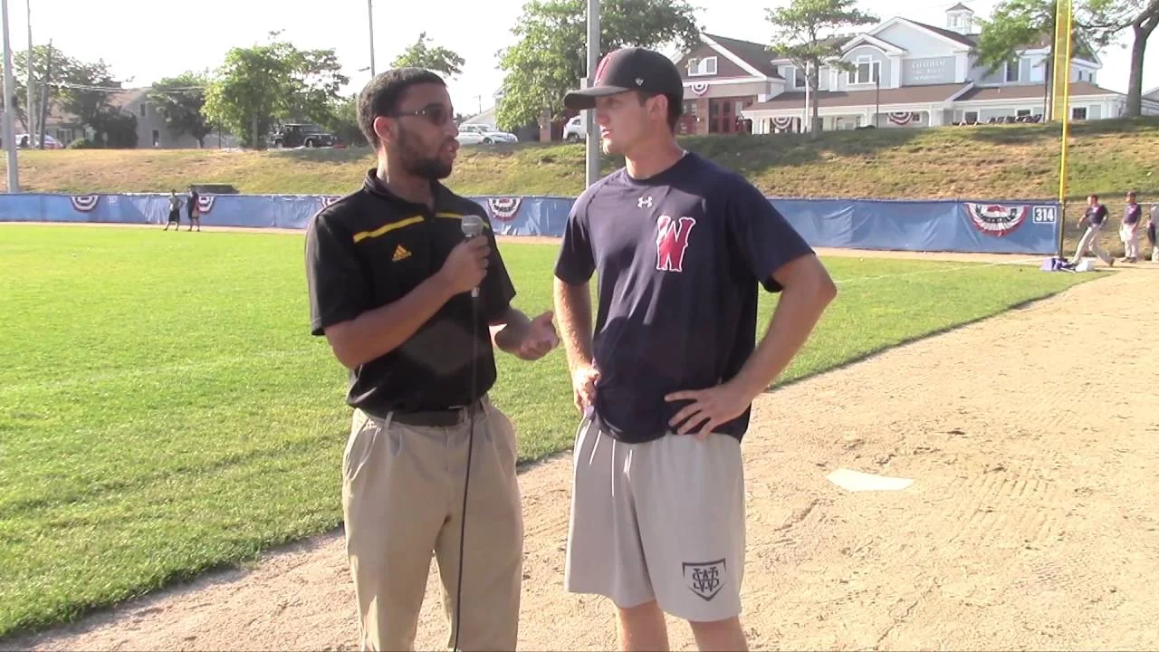 #1 overall pick Casey Mize (Wareham '16). Photo from a 7/6/16 Wareham interview .