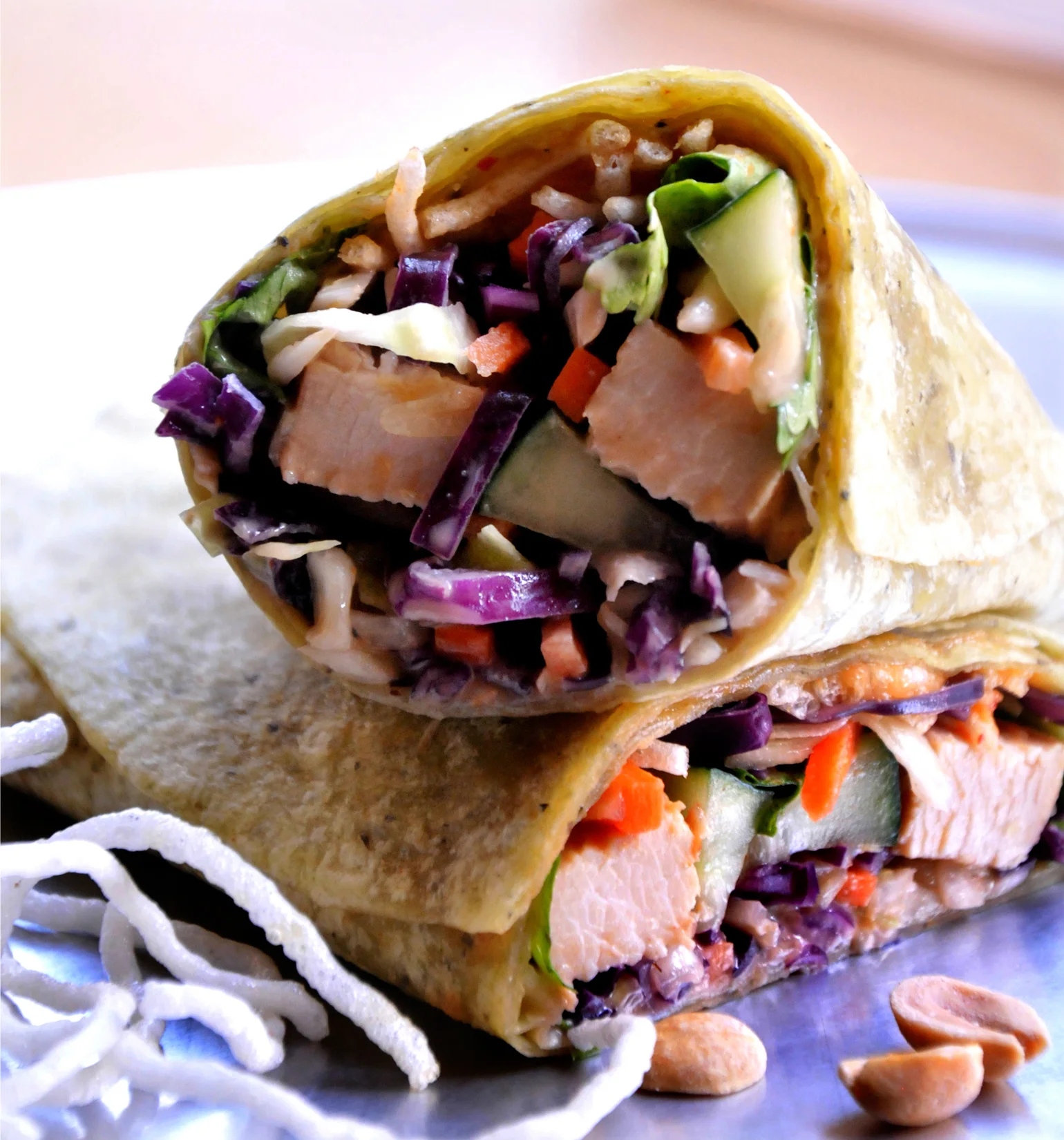 Thai Peanut Wrap