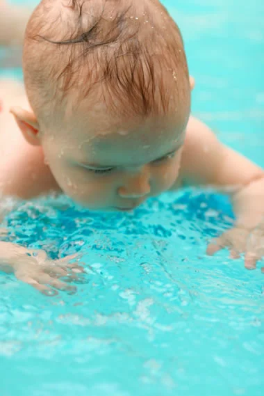 Babies Can Swim! When To Start Swim Lessons and Why!