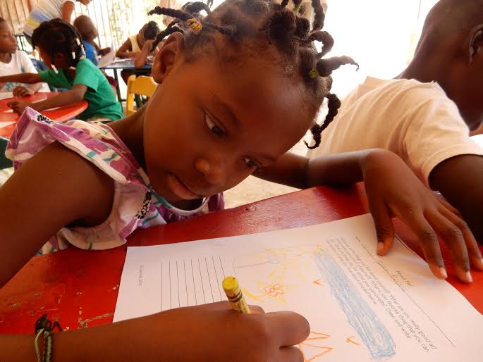 LitCamp inspires fearless writing and reading in Port-au-Prince, Haiti.