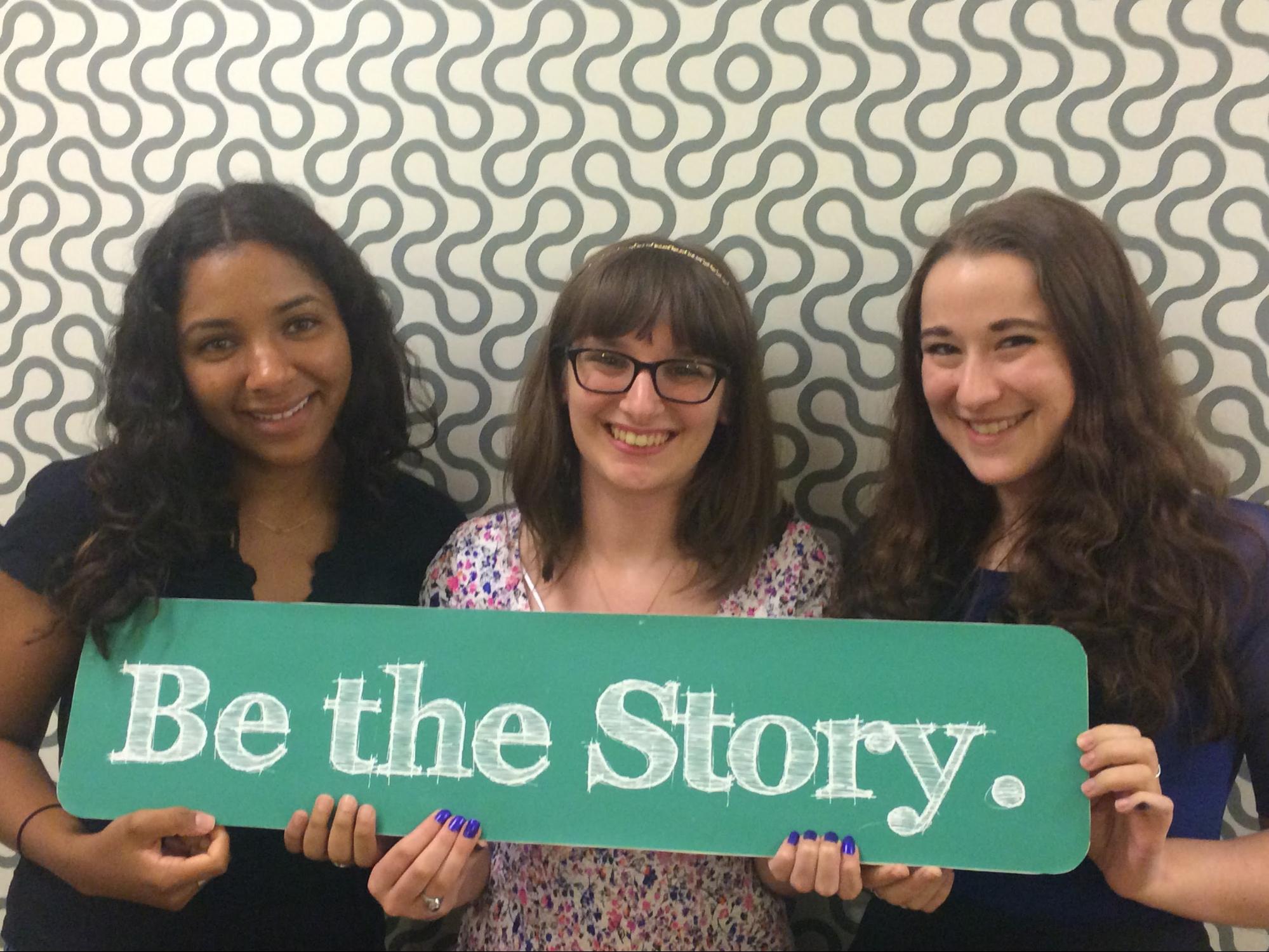Left to Right: Gabriella Rodriguez, Ilana Solomon, and Talia Nadel.